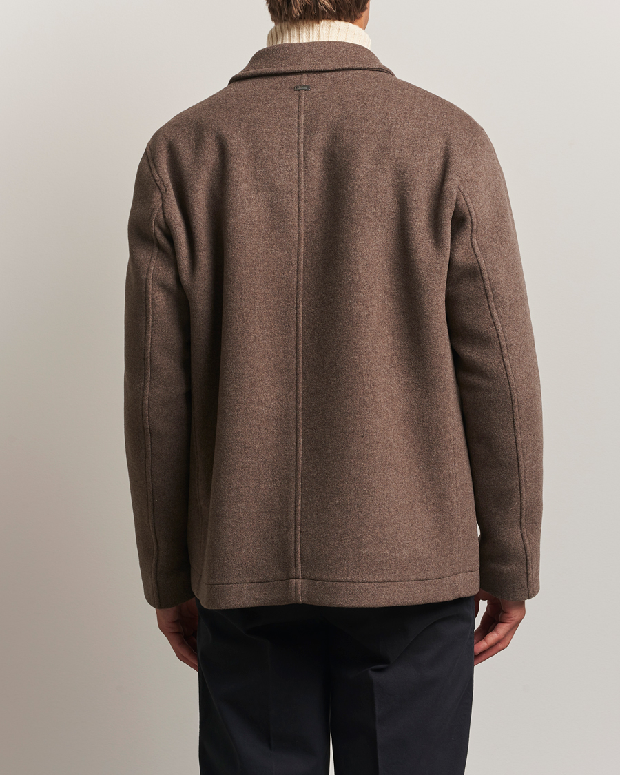 Heren | Jassen | Herno | Soft Wool Field Jacket Beige