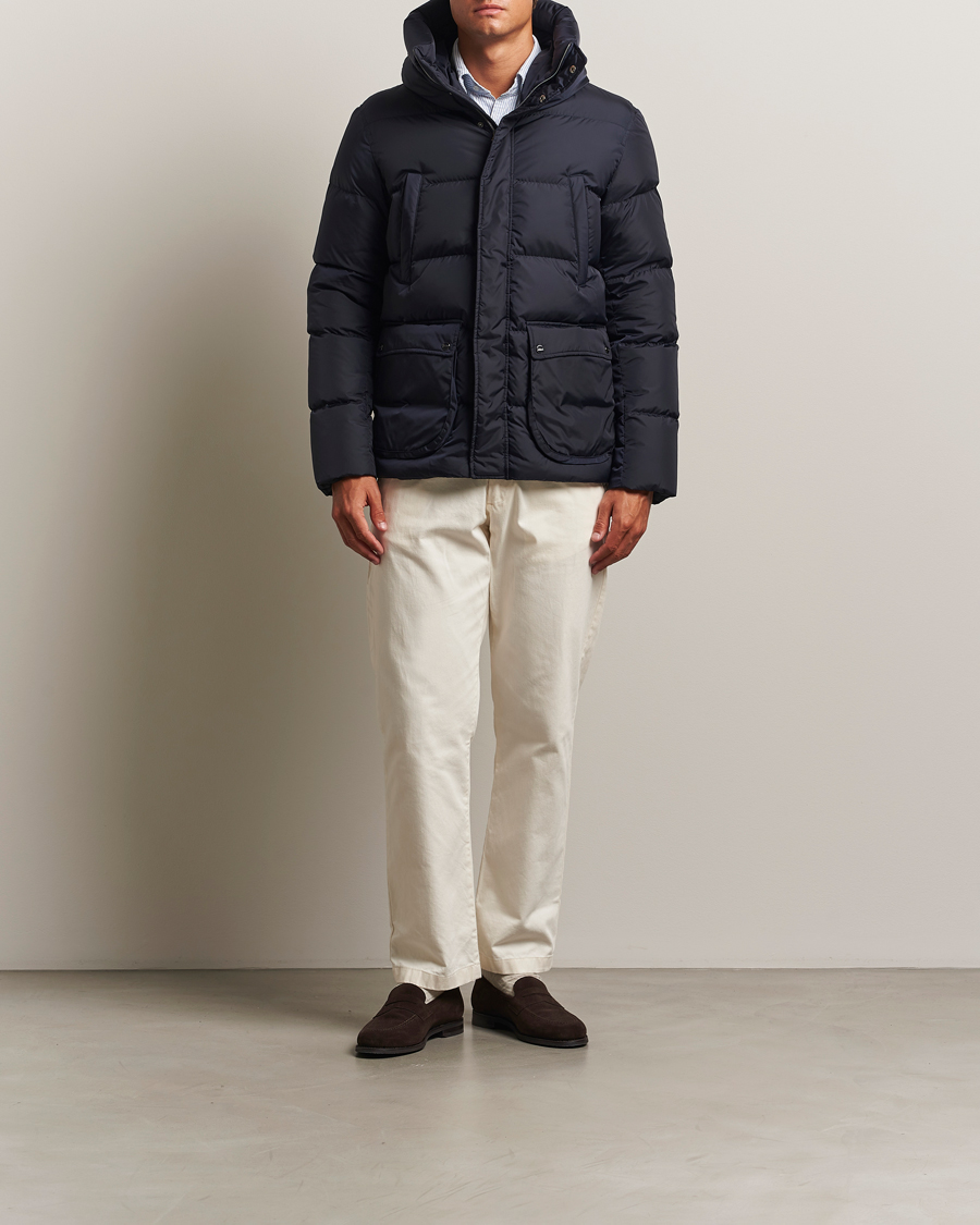 Heren | Jassen | Herno | Chamonix Down Parka Navy