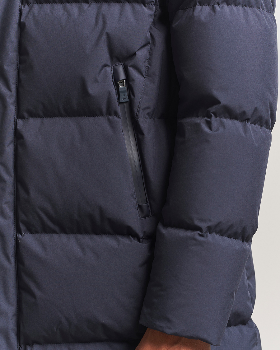 Heren | Jassen | Herno | Waterproof Down Parka Navy