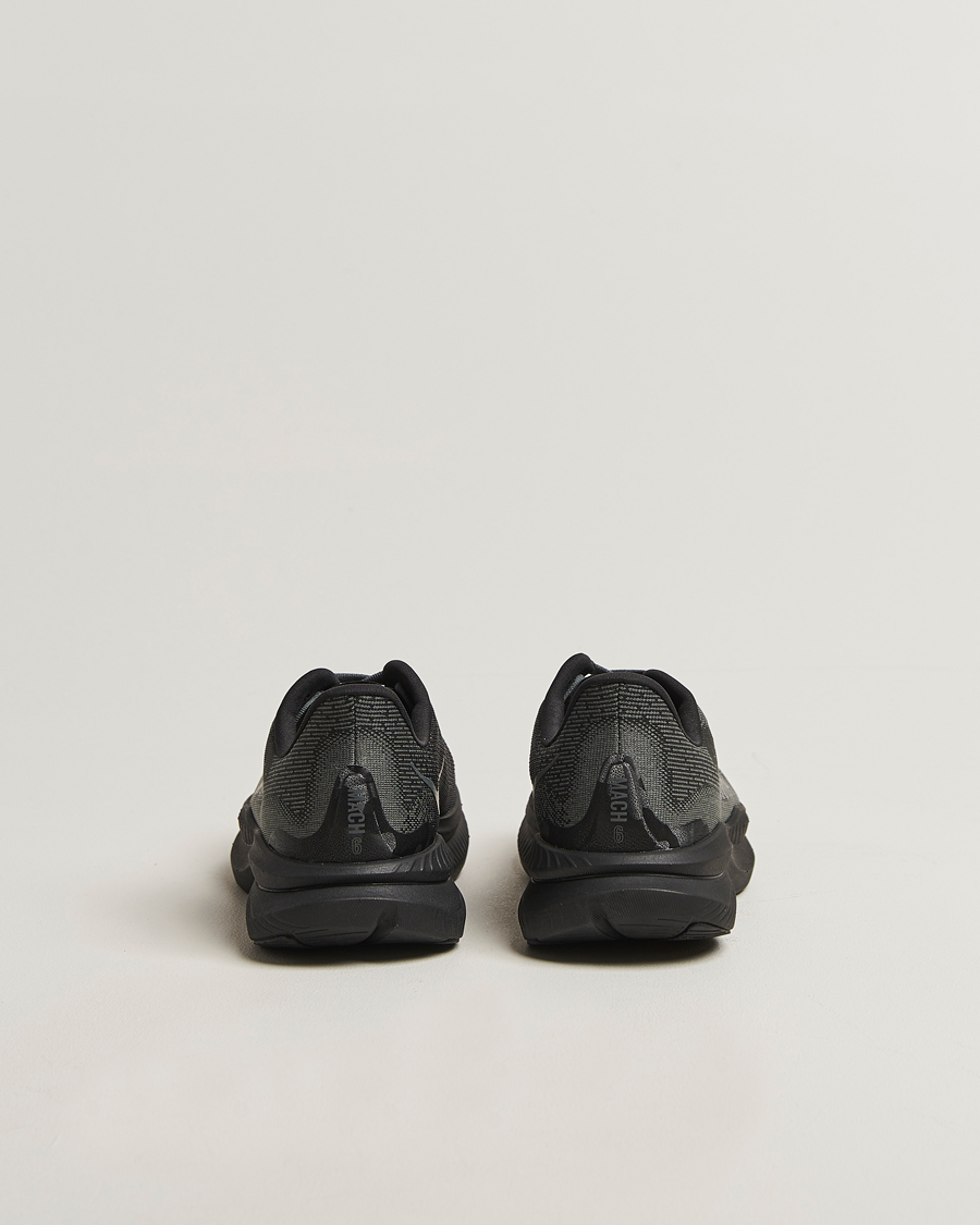 Heren | Hardloopschoenen | Hoka | One Mach 6 Running Sneakers Black/Outer Orbit