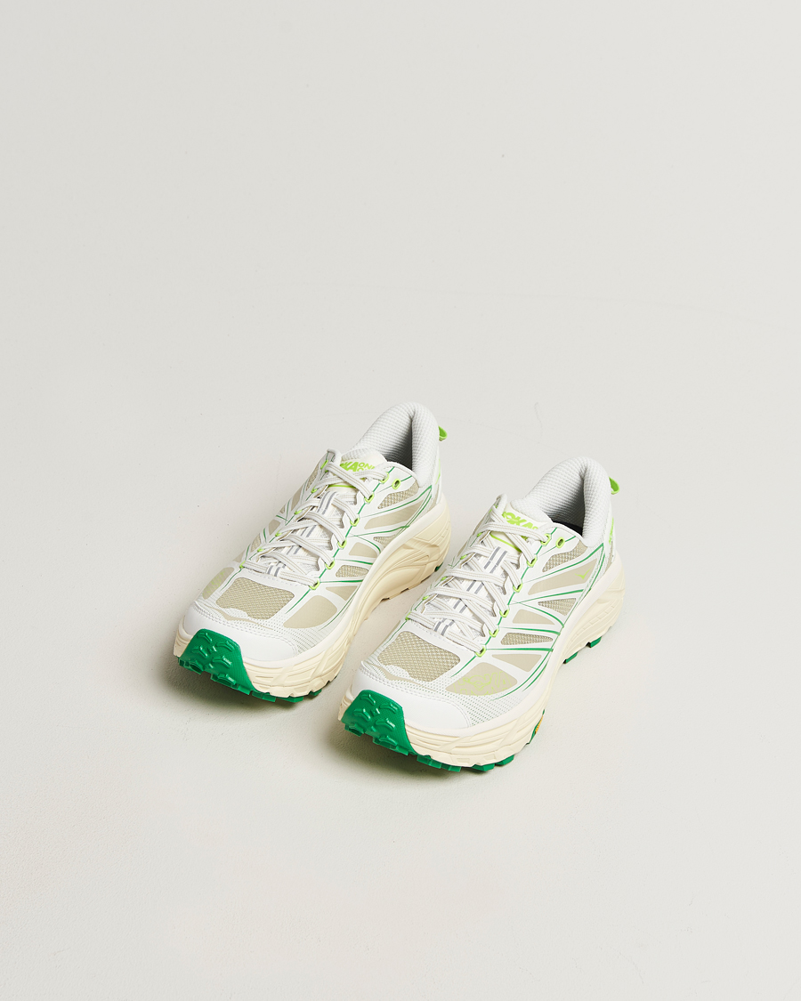Heren | Trail sneakers | Hoka | One Mafate Speed 2 White/Fresh Cut Grass