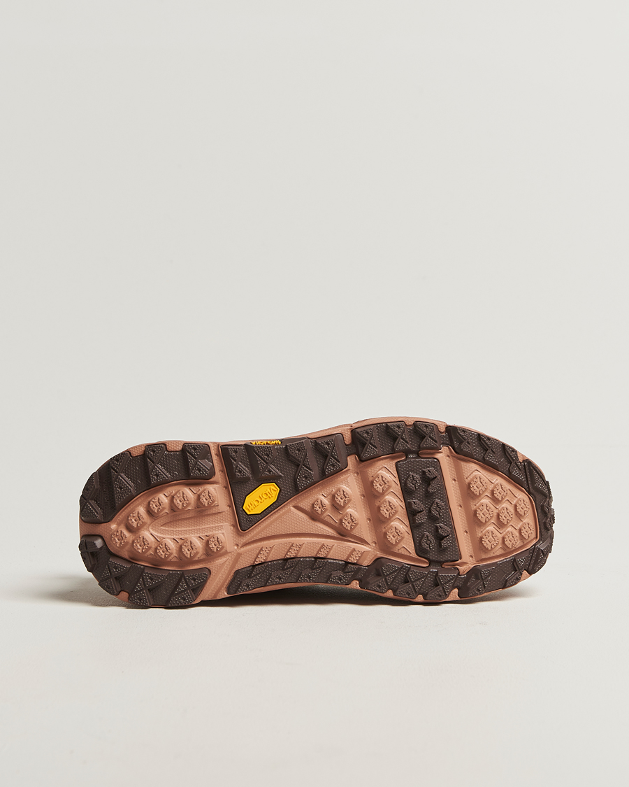 Heren | Trail sneakers | Hoka | One Tor Summit Cast Iron/Walnut