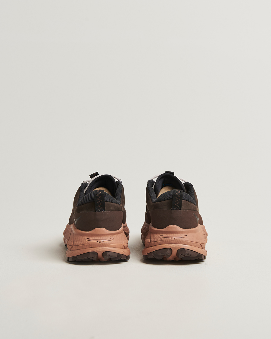 Heren | Trail sneakers | Hoka | One Tor Summit Cast Iron/Walnut