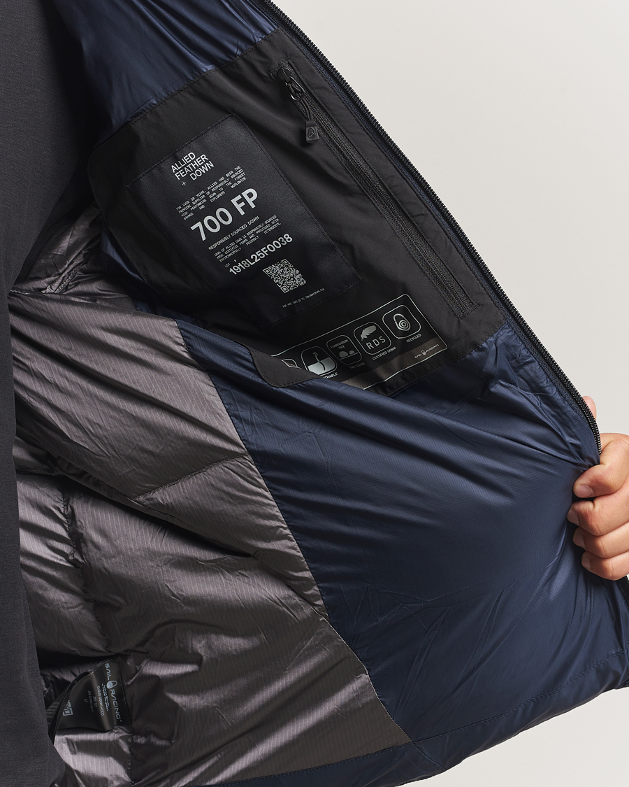 Heren | Jassen | Sail Racing | Cloud Down Hooded Jacket Dark Navy