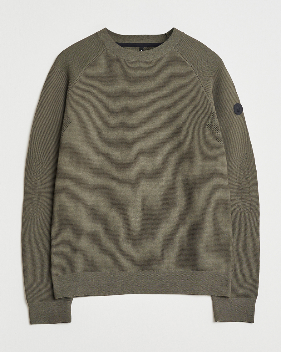 Heren | Truien | Sail Racing | Element Seamless Crew Neck Mud Green