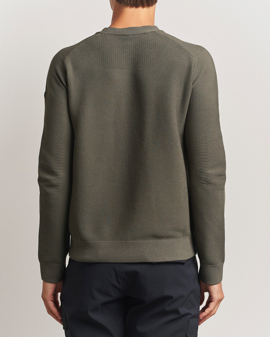 Heren | Truien | Sail Racing | Element Seamless Crew Neck Mud Green