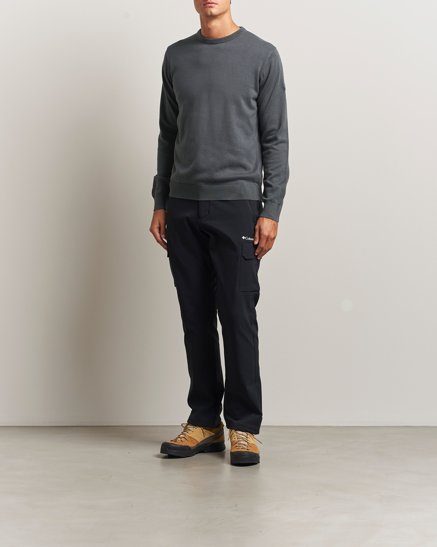 Heren | Truien | Sail Racing | Bowman Knitted Crew Neck Aurora Green