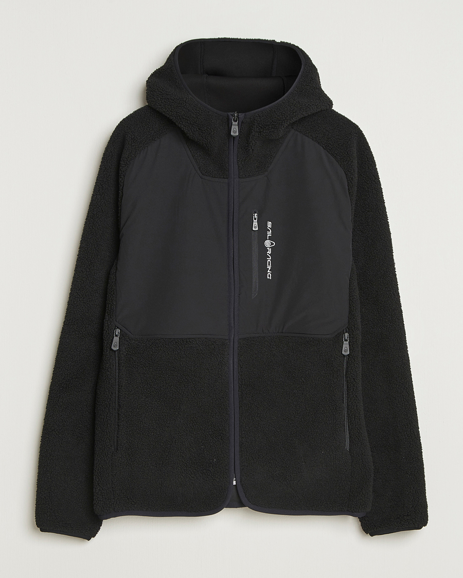 Heren | Truien | Sail Racing | Patrol Pile Full Zip Hoodie Carbon
