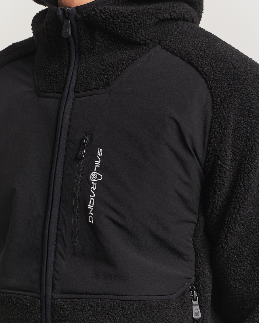 Heren | Truien | Sail Racing | Patrol Pile Full Zip Hoodie Carbon