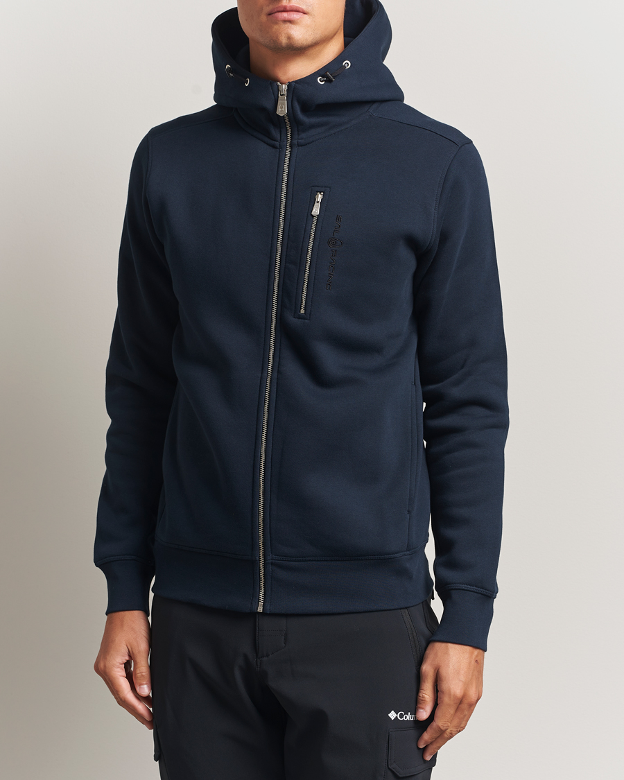 Heren | Truien | Sail Racing | Bowman Full Zip Hoodie Dark Navy