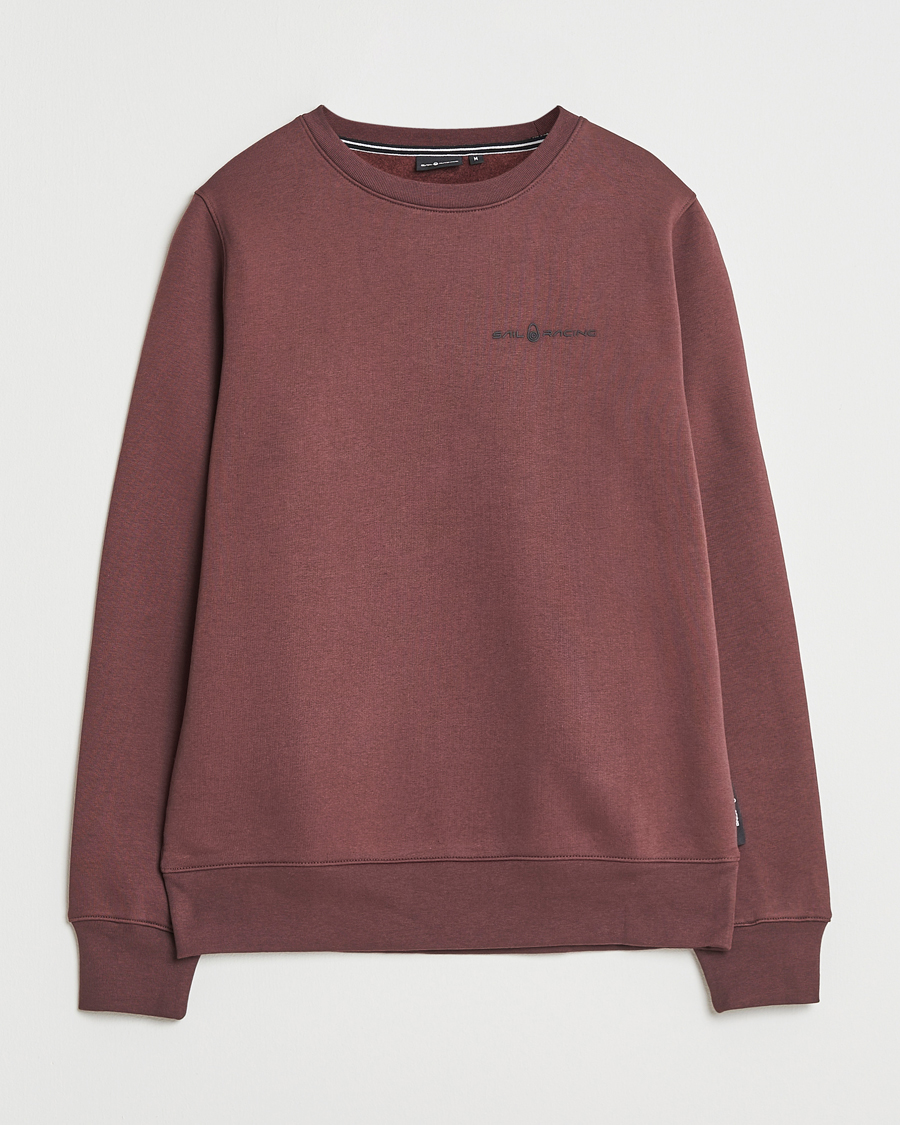 Heren | Truien | Sail Racing | Bowman Crew Neck Sweatshirt Dark Brown