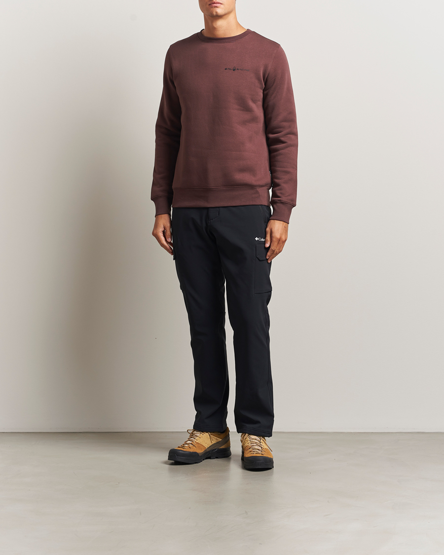 Heren | Truien | Sail Racing | Bowman Crew Neck Sweatshirt Dark Brown