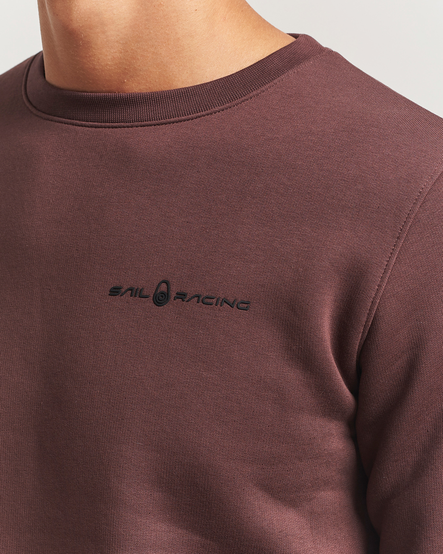 Heren | Truien | Sail Racing | Bowman Crew Neck Sweatshirt Dark Brown