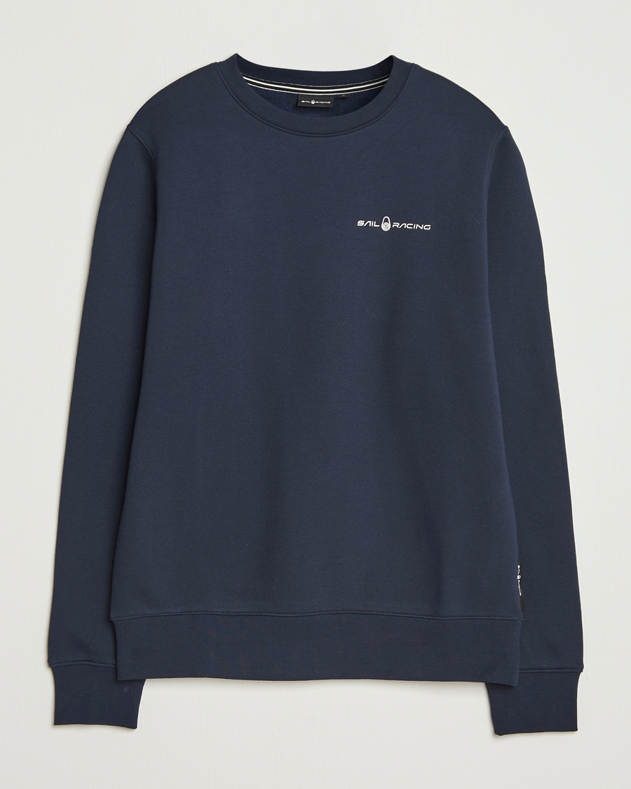 Heren | Truien | Sail Racing | Bowman Crew Neck Sweatshirt Dark Navy