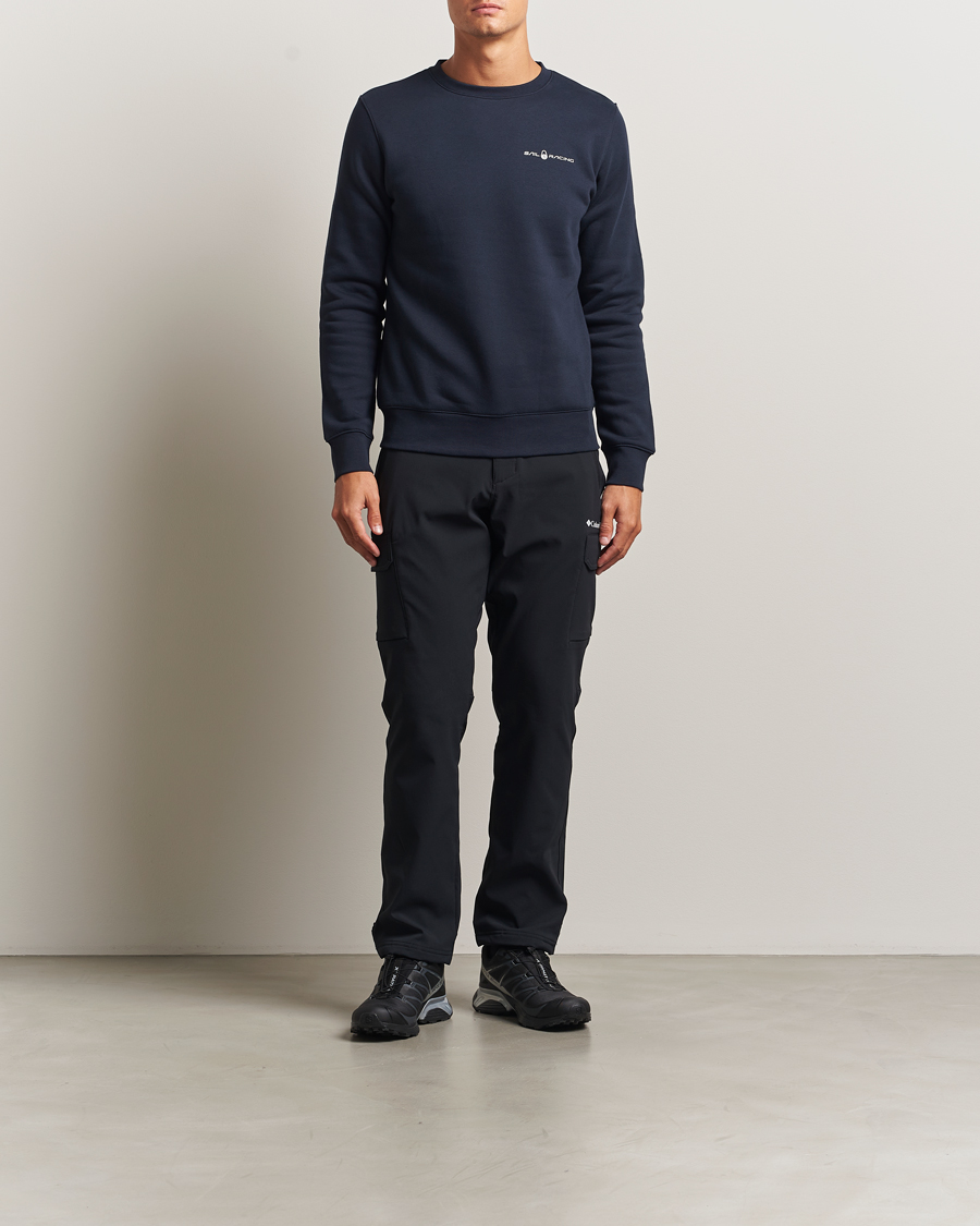 Heren | Truien | Sail Racing | Bowman Crew Neck Sweatshirt Dark Navy