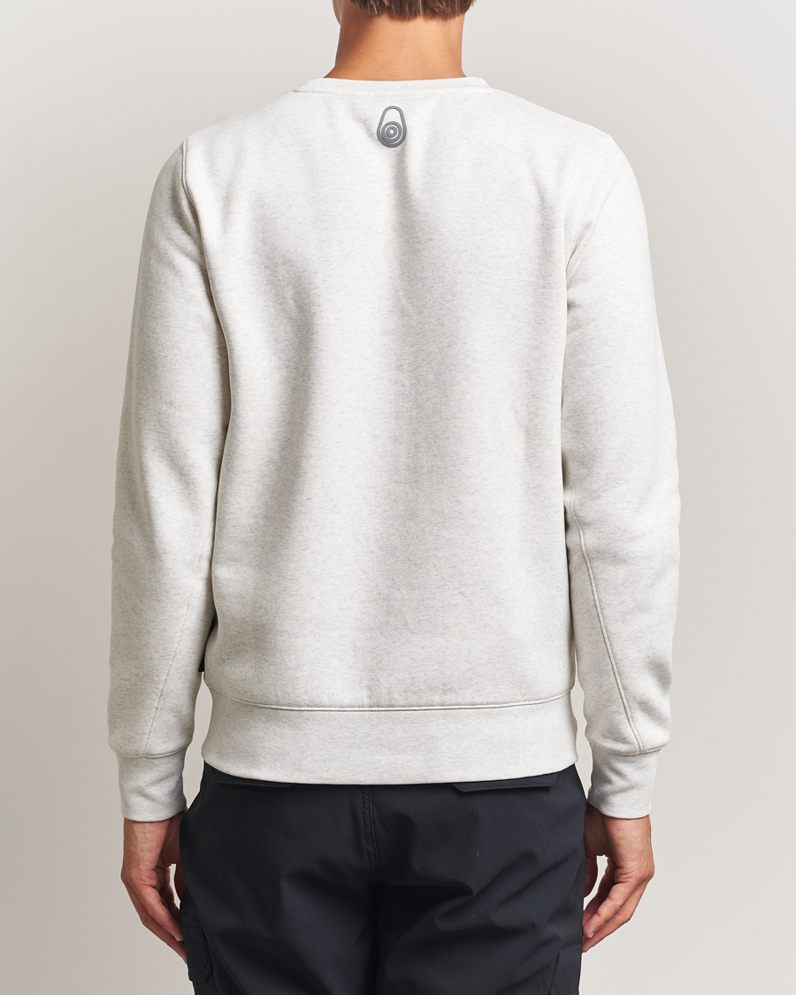 Heren | Truien | Sail Racing | Bowman Crew Neck Sweatshirt Light Grey Melange
