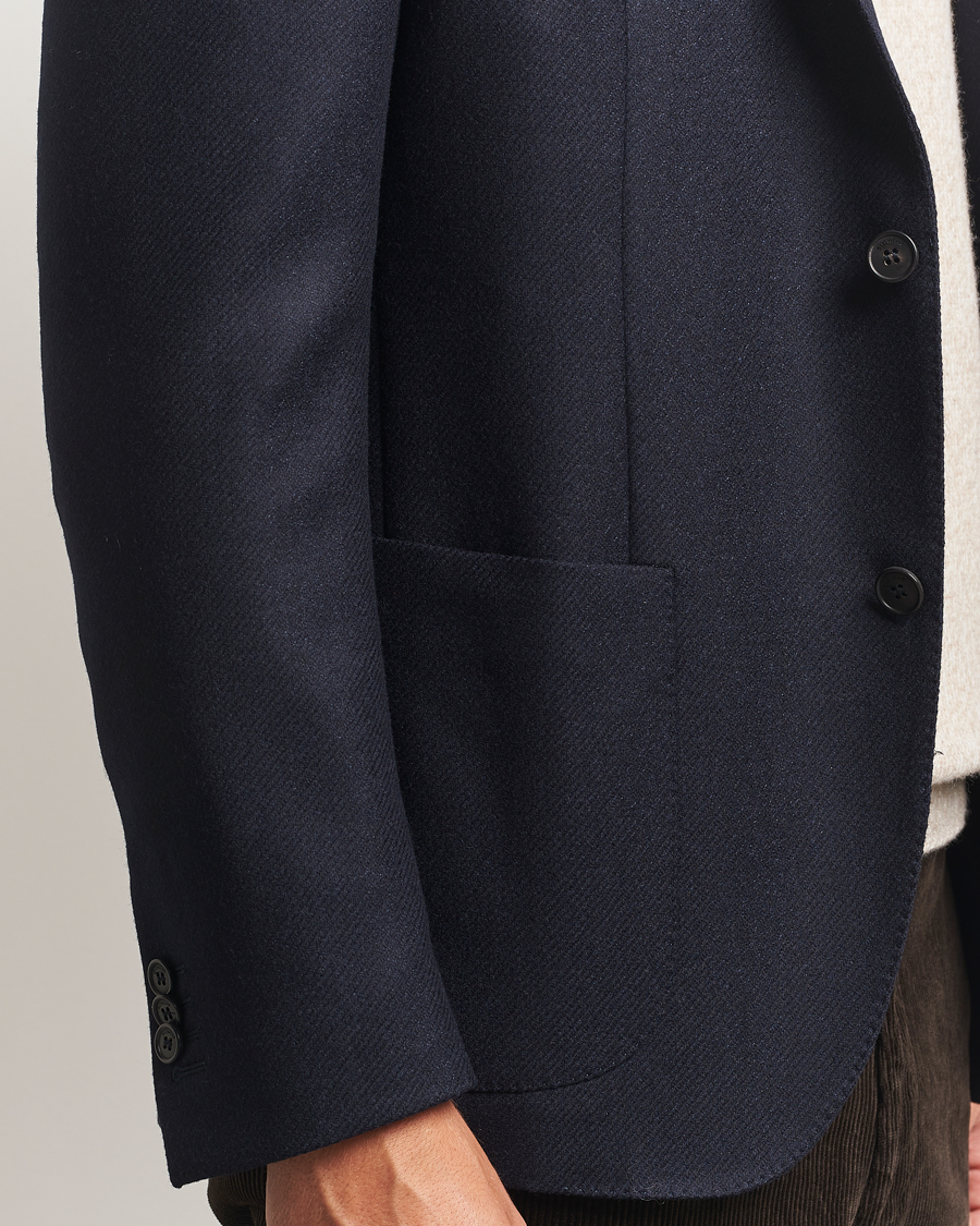 Heren | Blazers | Incotex | Wool/Cashmere Blazer Navy