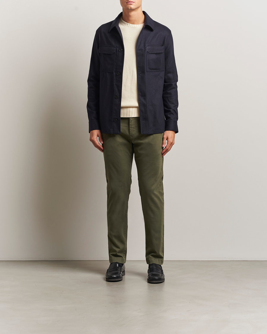 Heren | Broeken | Jacob Cohën | Bobby Cotton Chinos Green