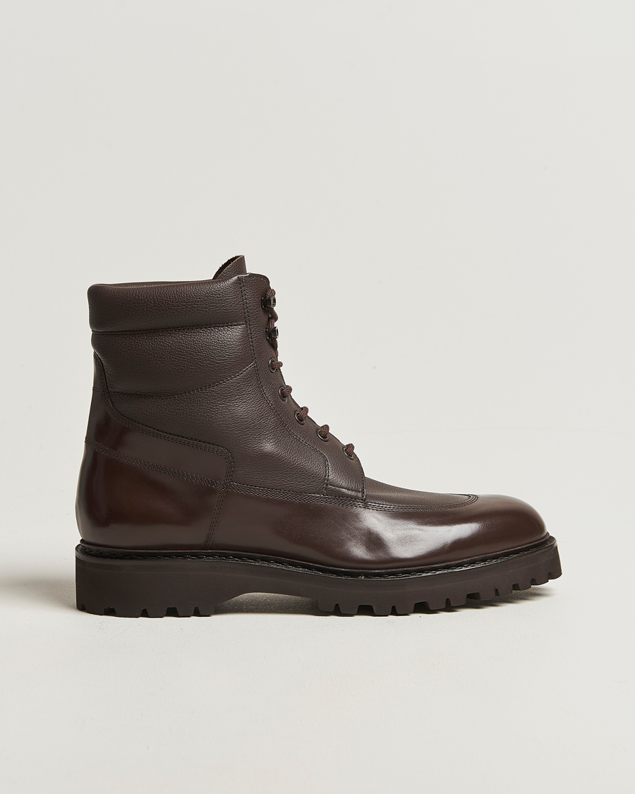 Heren | Laarzen | John Lobb | Peak Lined Boots Dark Brown