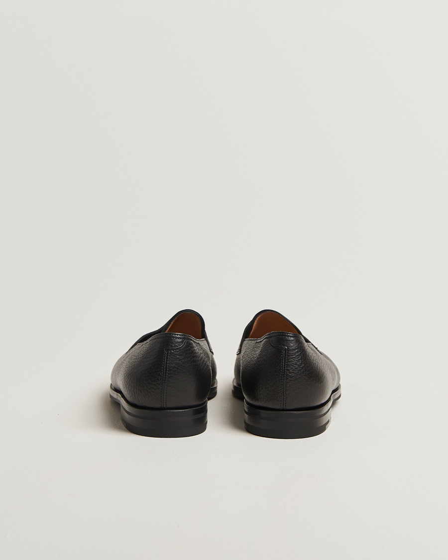 Heren | Instappers | John Lobb | Lopez Penny Loafer Black Grain