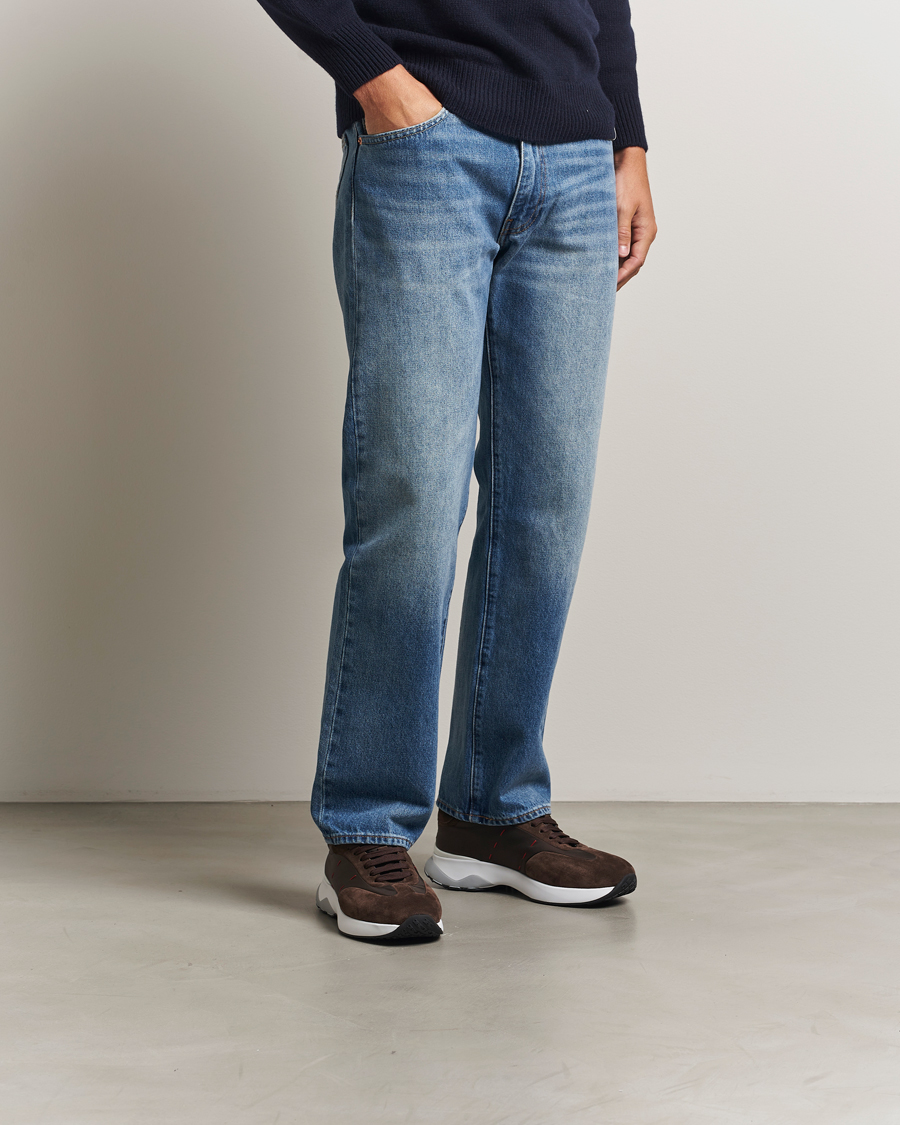 Heren | Sneakers | Kiton | Luxury Running Sneakers Dark Brown Suede