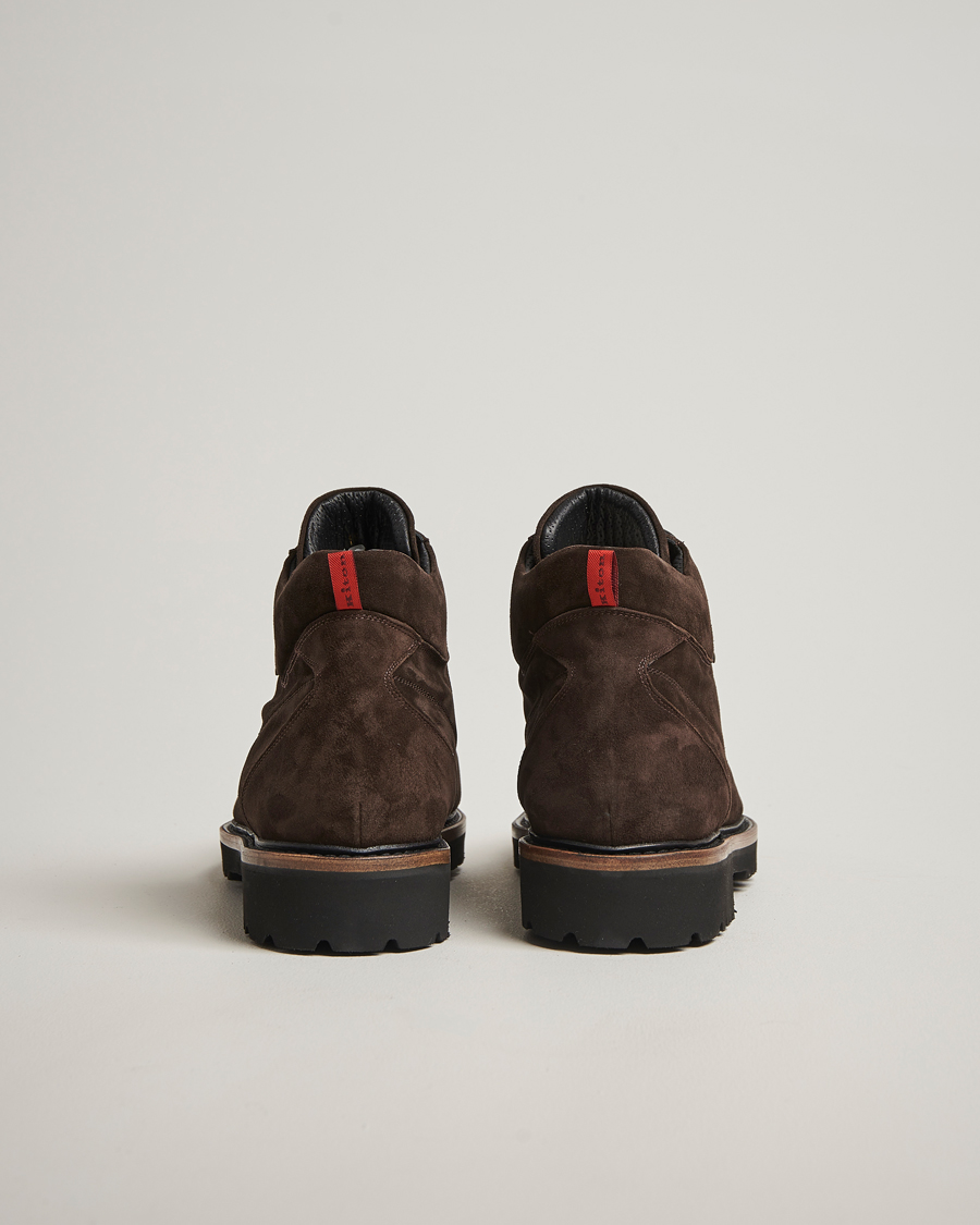 Heren | Laarzen | Kiton | St Moritz Winter Boots Dark Brown Suede