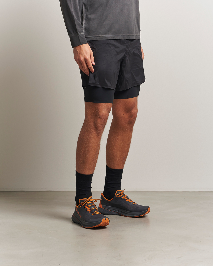 Heren | Trail sneakers | La Sportiva | Prodigio Trail Run Sneakers Carbon/Marmalade