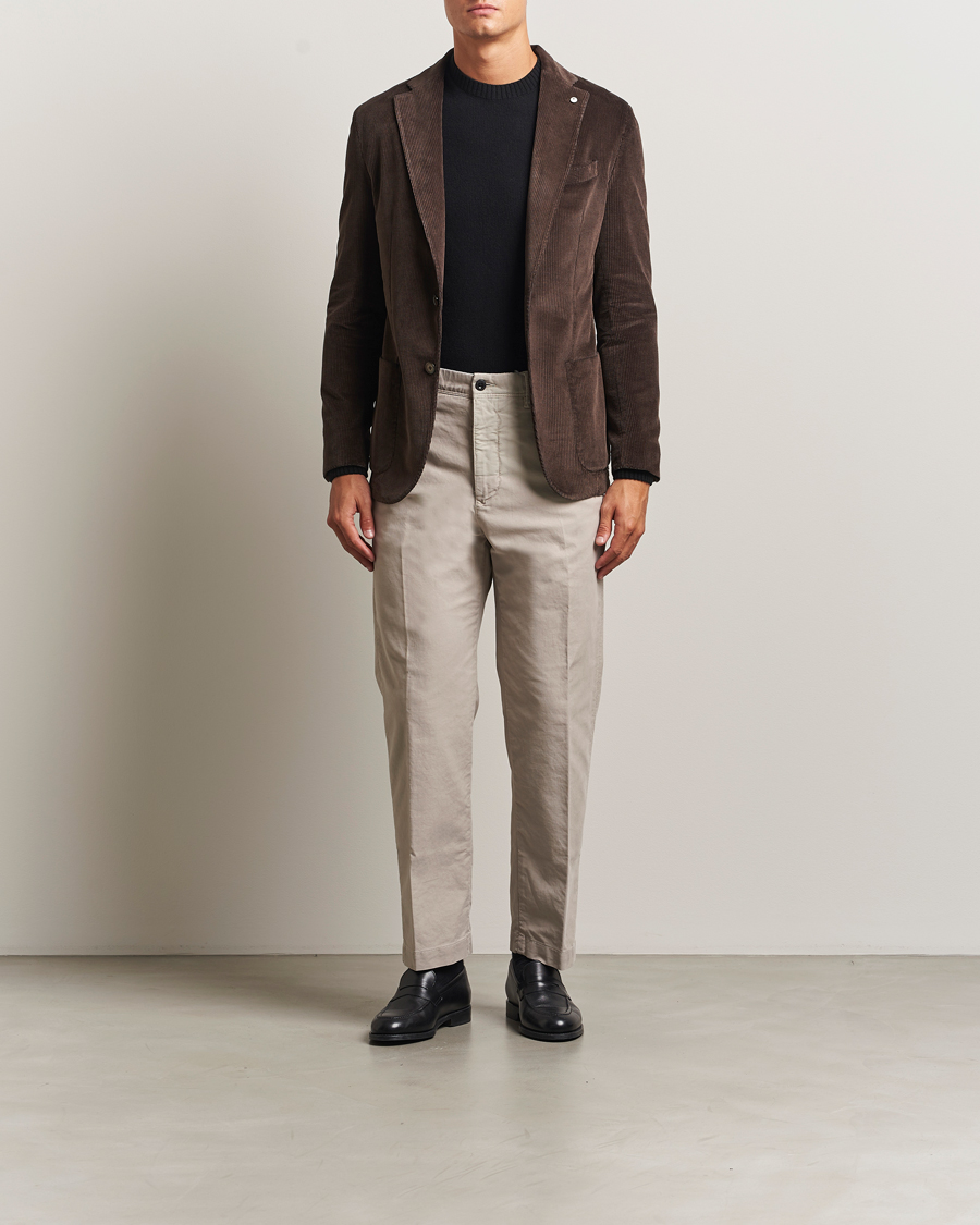 Heren | Blazers | L.B.M. 1911 | Jack Corduroy Blazer Dark Brown