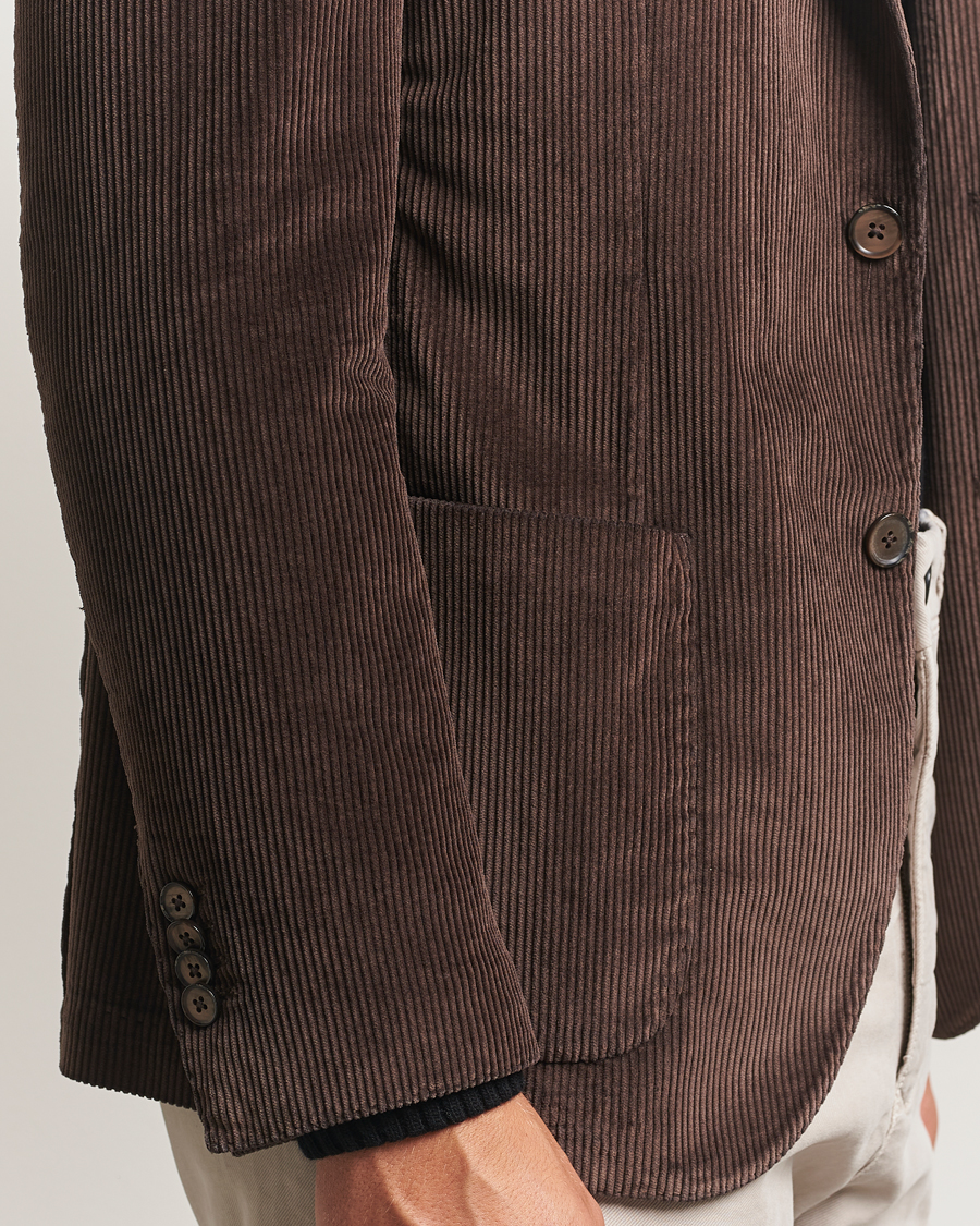 Heren | Blazers | L.B.M. 1911 | Jack Corduroy Blazer Dark Brown
