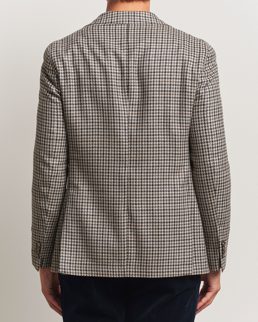 Heren | Blazers | L.B.M. 1911 | Jack Houndstooth Wool Blazer Brown