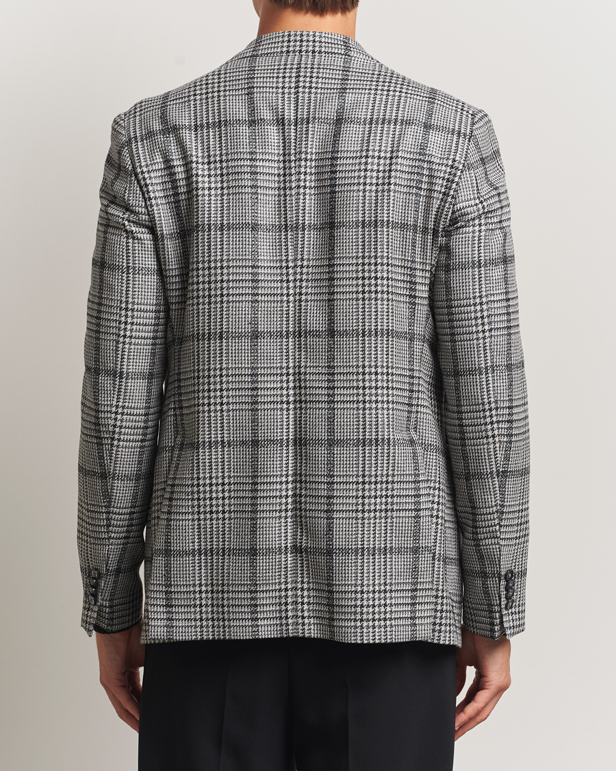 Heren | Blazers | L.B.M. 1911 | Jack Checked Wool Blazer Grey