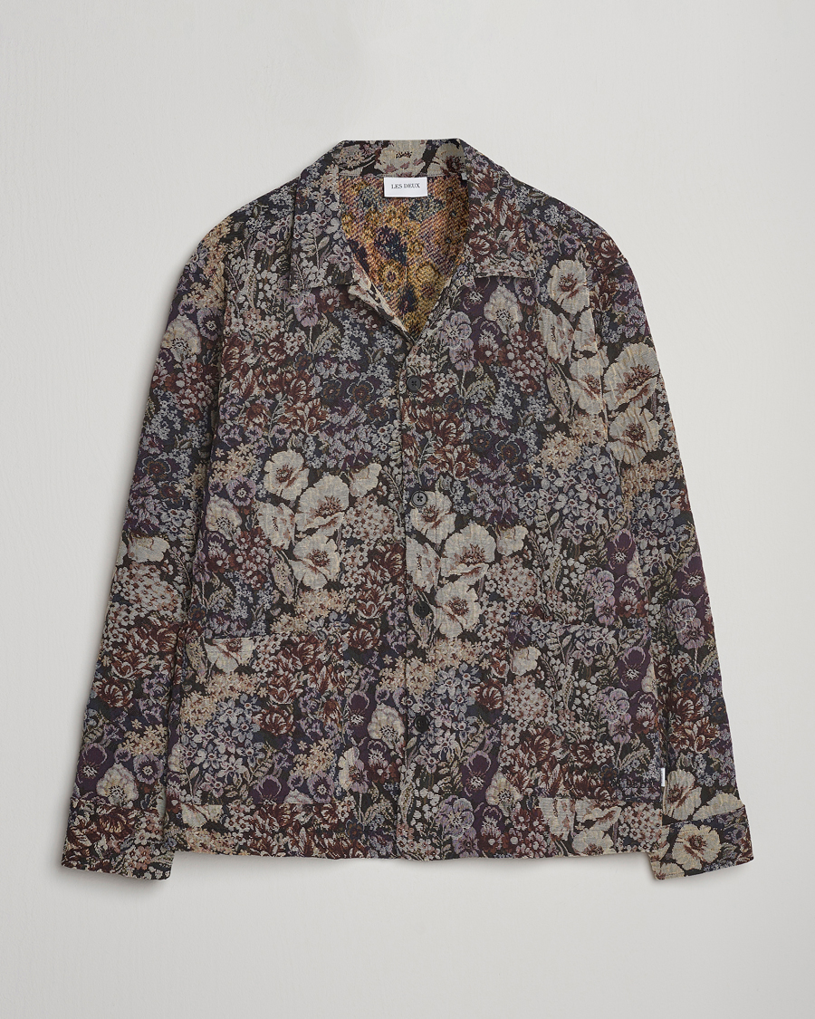 Heren | Overhemden | LES DEUX | Hugh Jacqurad Overshirt Black