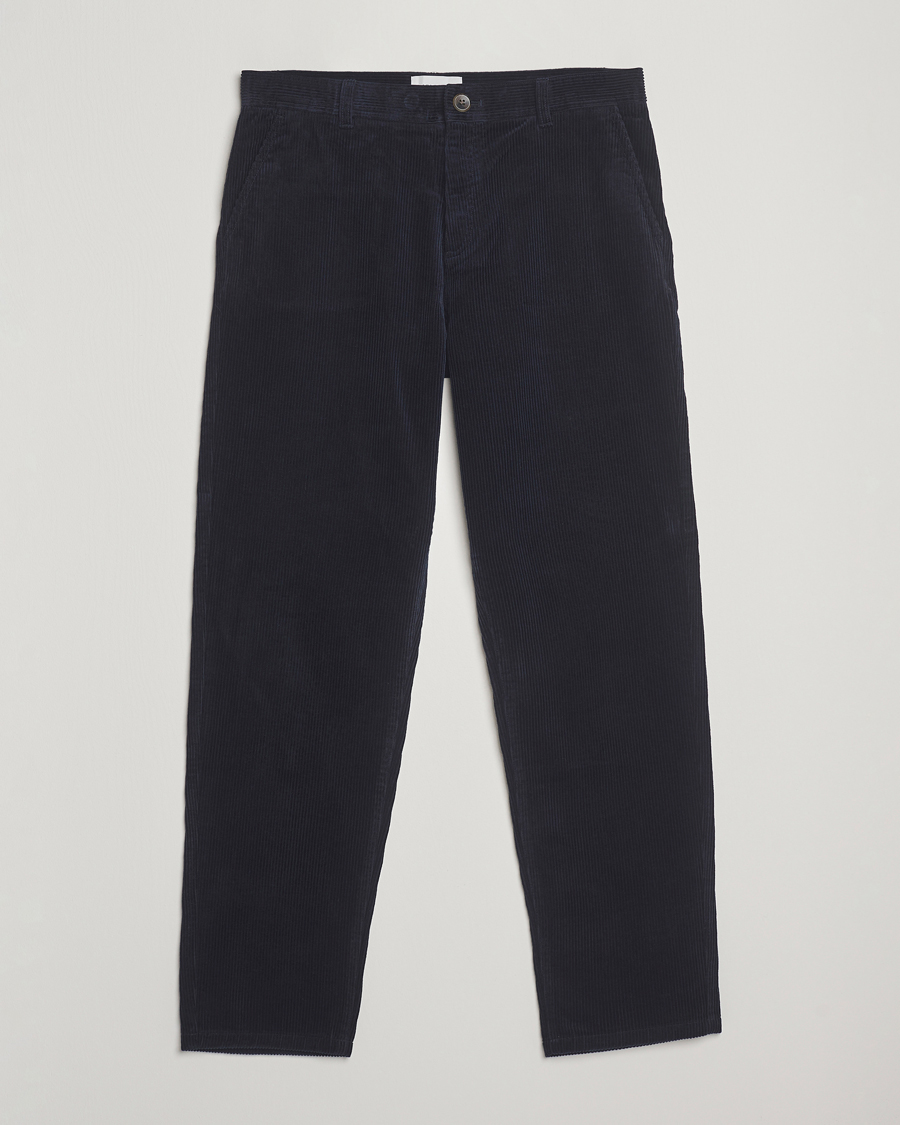 Heren | Broeken | LES DEUX | Kody Corduroy Pants Dark Navy