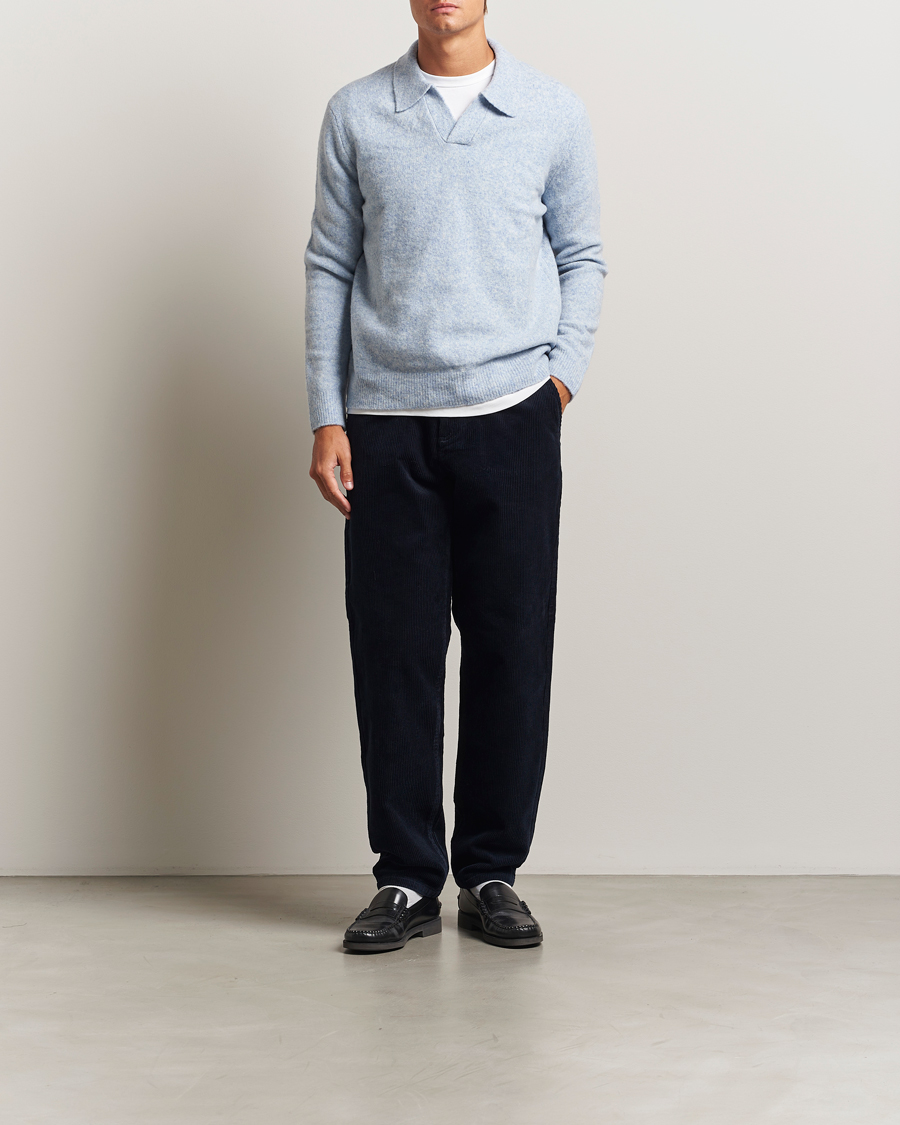 Heren | Broeken | LES DEUX | Kody Corduroy Pants Dark Navy