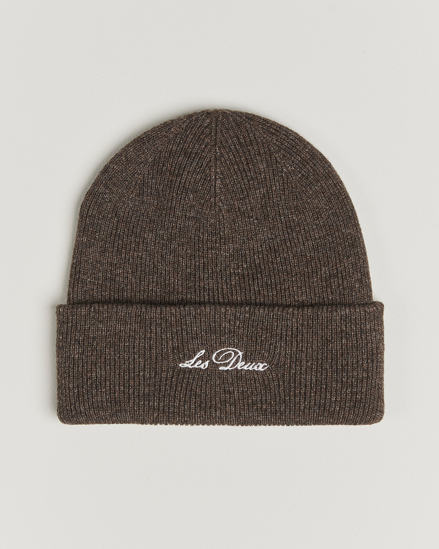 Heren | Mutsen | LES DEUX | Wayne Wool Beanie Mountain Gray