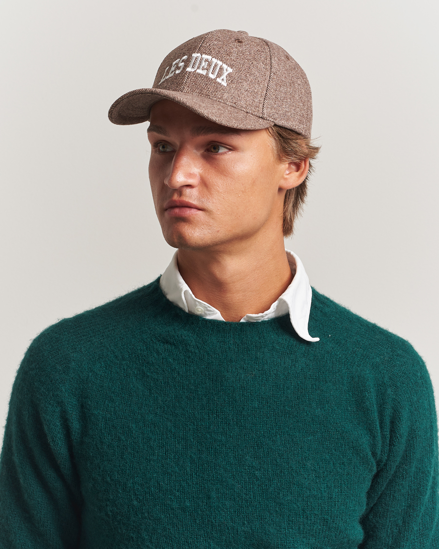 Heren | Hoeden en petten | LES DEUX | Wool Baseball Cap Mountain Gray