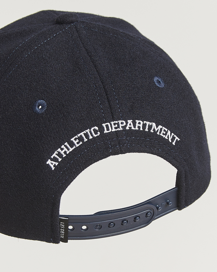 Heren | Hoeden en petten | LES DEUX | Wool Baseball Cap Dark Navy