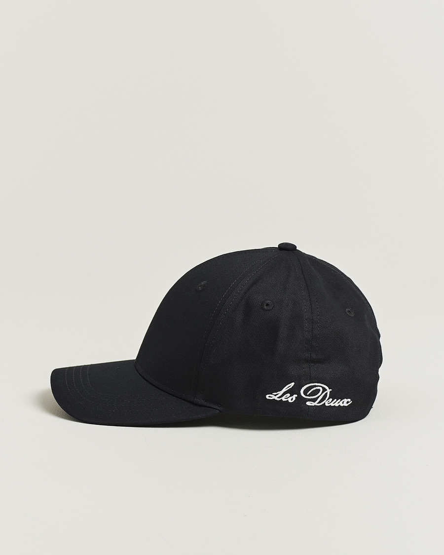 Heren | Hoeden en petten | LES DEUX | Crew Organic Baseball Cap Black