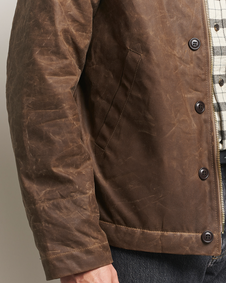 Heren | Jassen | Manifattura Ceccarelli | Deck Jacket Dark Tan