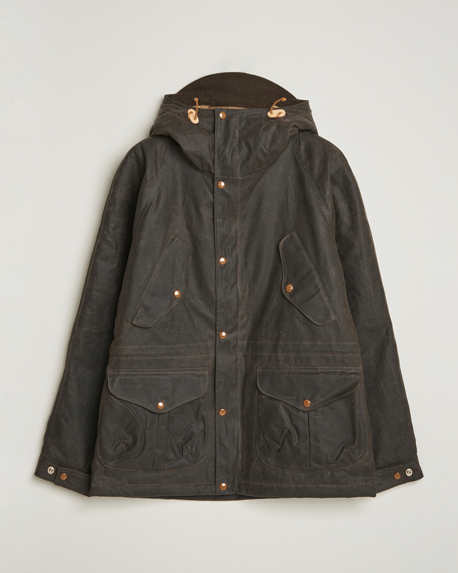 Heren | Jassen | Manifattura Ceccarelli | New Fisherman Parka Chocolate