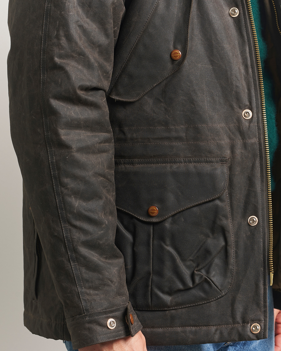 Heren | Jassen | Manifattura Ceccarelli | New Fisherman Parka Chocolate