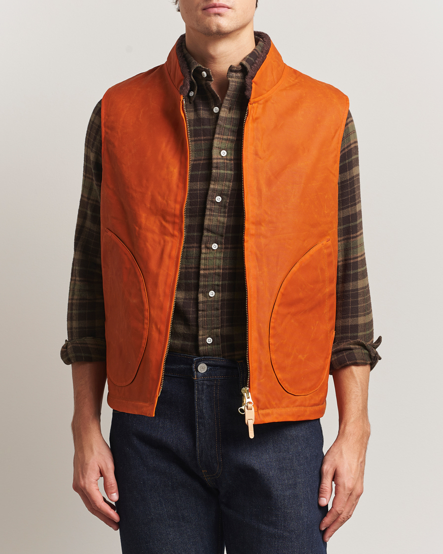 Heren | Jassen | Manifattura Ceccarelli | Mountain Vest Orange