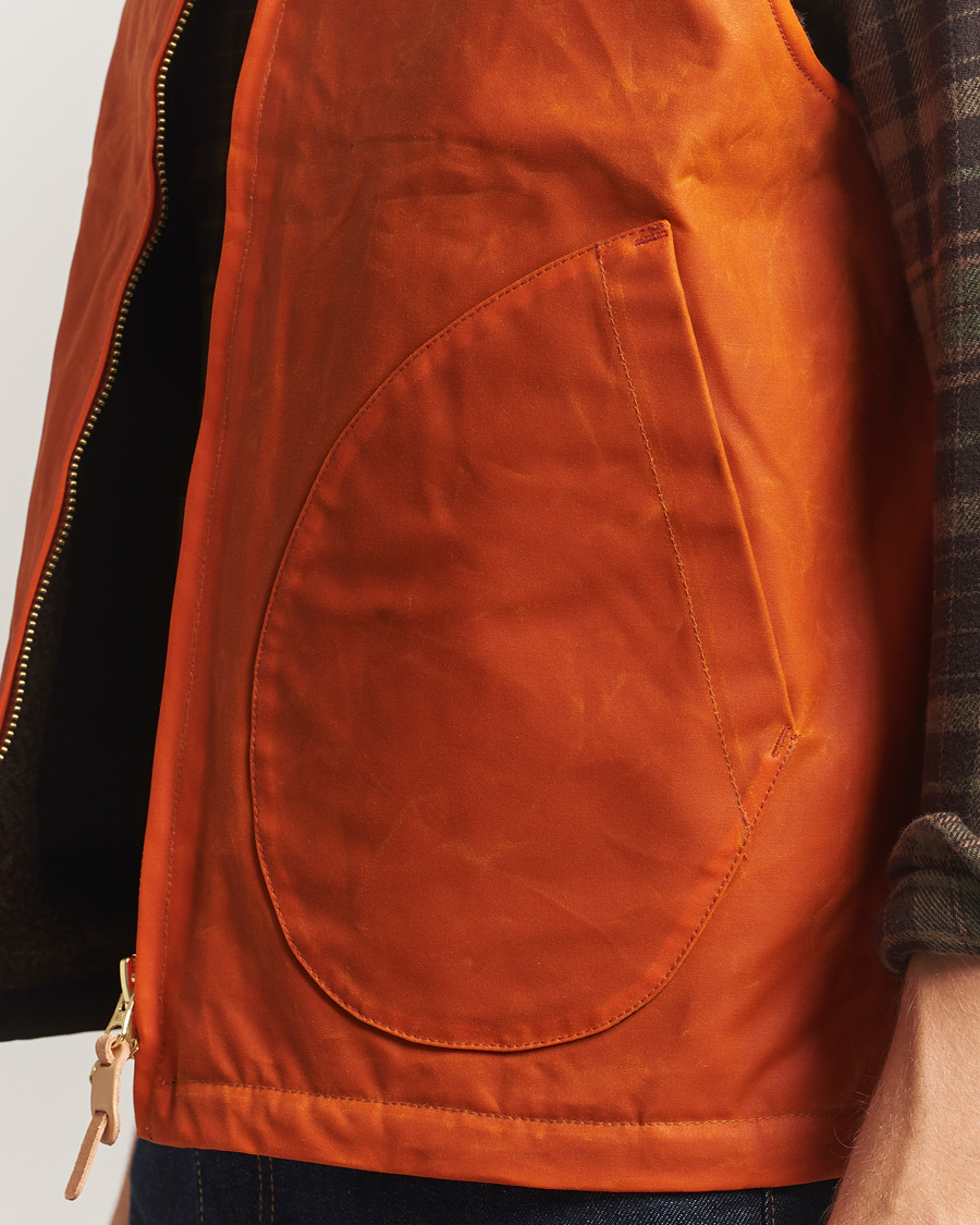 Heren | Gilets | Manifattura Ceccarelli | Mountain Vest Orange