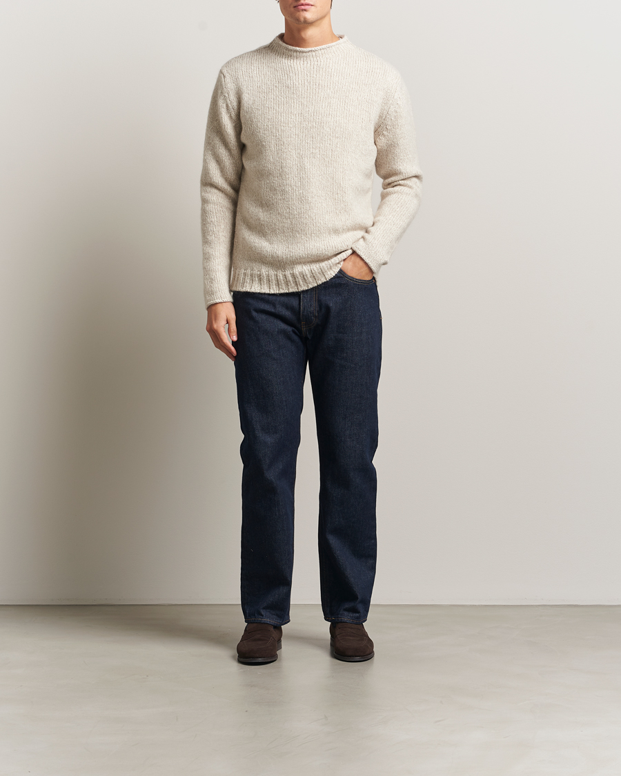 Heren | Truien | Massimo Alba | Cashmere/Silk Knitted Sweater Snow