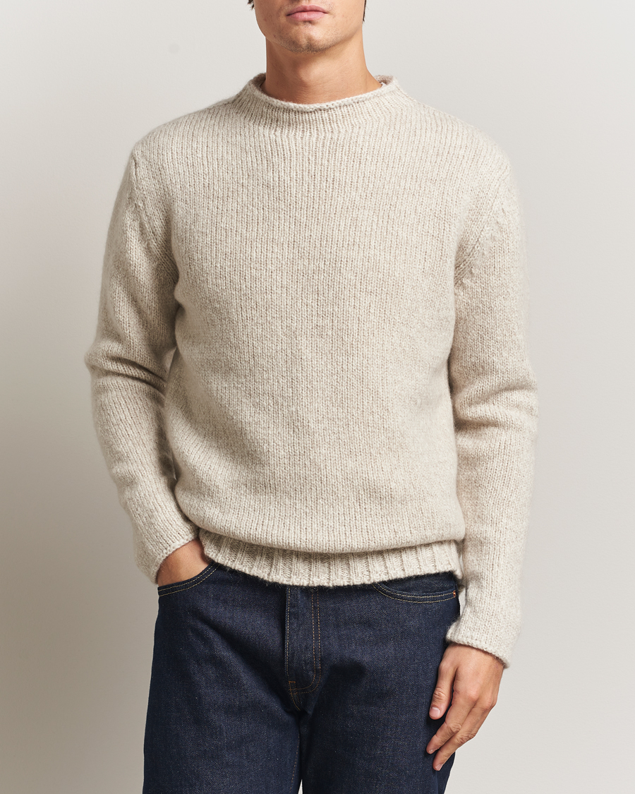 Heren | Truien | Massimo Alba | Cashmere/Silk Knitted Sweater Snow