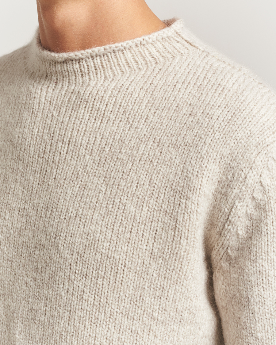 Heren | Truien | Massimo Alba | Cashmere/Silk Knitted Sweater Snow