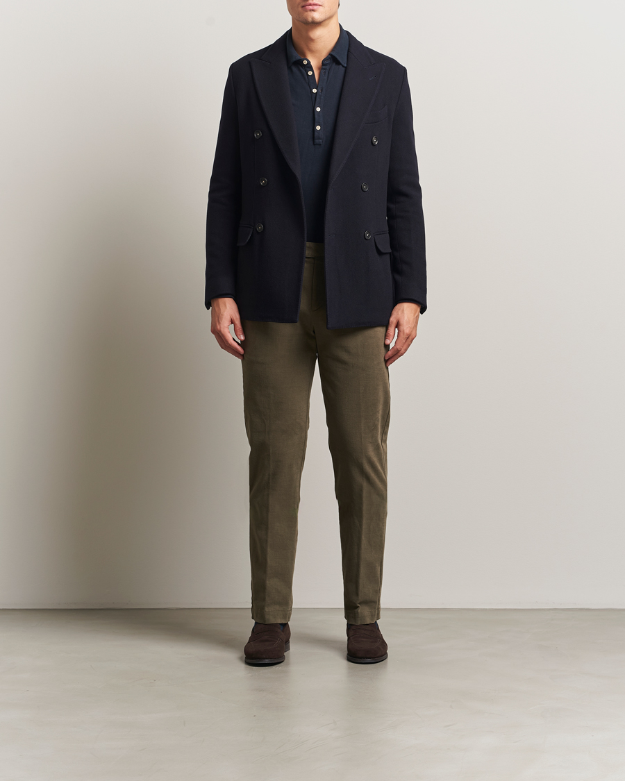 Heren | Jassen | Massimo Alba | Cashmere Peacoat Navy