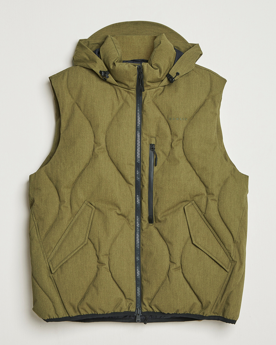 Heren | Gilets | Oakley | Baldface Puffer Vest Army Green