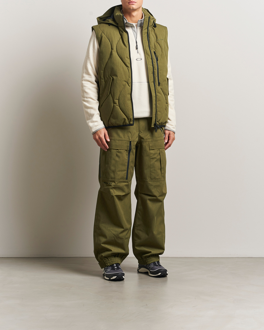 Heren | Gilets | Oakley | Baldface Puffer Vest Army Green
