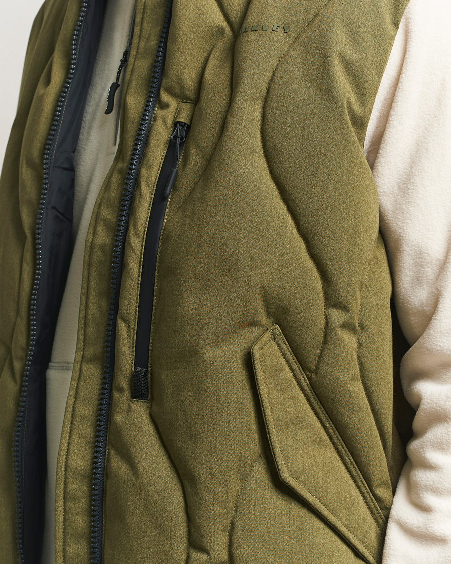 Heren | Gilets | Oakley | Baldface Puffer Vest Army Green